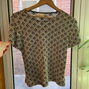 Vintage woven top
